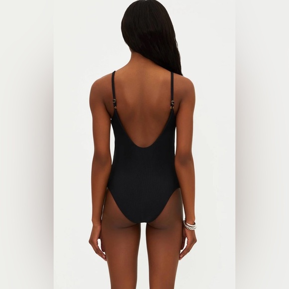 Beach Riot Reese One Piece in Black - Picture 2 of 7